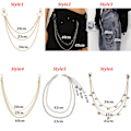 Miniatyrbild 3 av 10: Midja Chain Byxor Chain GULD STYLE1