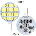 Miniatyrbild 2 av 5: 6st G4 Led 3w,ac12-24v,300lm Cool White 6000k,24x5730 Smd,30w Halogen Bulb Equivalent,icke dimbar,g4 Led Round Infälld