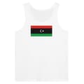 Libya Flag Tank Top i Vit Vit S