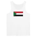 Sudan Flag Tank Top i Vit Vit M