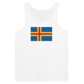 Åland Flag Tank Top i Vit Vit XL