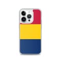 Coque Telefon Flagga Tchad - iPhone 14 Pro Flerfärgad