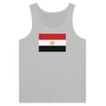 Toppi - Egyptin lippu - Harmaa - 100% puuvillaa - Slim fit - Mixed Grå S