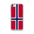 Virallinen Svalbard ja Jan Mayen lippukotelo iPhone 7 Plusille Flerfärgad