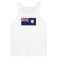 Anguilla Flag Tank Top i Vit Vit XXL