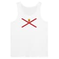 Jersey Flag Tank Top i Vit Vit XXL