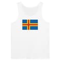 Åland Flag Tank Top i Vit Vit S