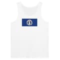 Linne - Nordmarianernas flagga - Vit - 100% bomull - Figursydd - Blandat Vit XL