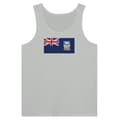 Falkland Islands Flag Tank Top i Grå Grå M