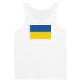 Ukraine Flag Tank Top i Vit Vit XS