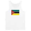Moçambique Flag Tank Top i Vit Vit M