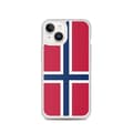 Officiellt Norge Flagga Mobilskal - iPhone 14 Flerfärgad