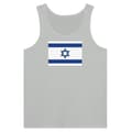 Linne - Israel Flag - Grå - 100% bomull - Slim fit - Blandat Grå jag