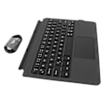 Miniatyrbild 8 av 8: Trådlöst tangentbord Bluetooth 5.0 Ultra Slim 7 Färger LED Bakgrundsbelysning Uppladdningsbart Svart Bluetooth-tangentbord för Hemmakontor