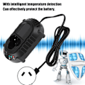 Miniatyrbild 8 av 8: Professionell Litiumjonbatteriladdare, Batteriladdare för Elverktyg med LED-indikator för Makita 7.2V-10.8V Litiumjonbatterier