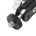 Miniatyrbild 3 av 8: Trippelledad Versa Magic Arm för Universell Montering, Stensäker Support Aluminiumlegering Magic Arm med Dubbla 360 Graders Kulleder för Justerbarhet