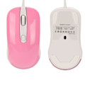 Miniatyrbild 3 av 8: Trådbunden Gamingmus RGB Bakgrundsbelyst 3500DPI 4 Knappar Ergonomisk Design Trådbunden Datormus Rosa