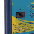 Miniatyrbild 4 av 8: Transistortestare 1,8 tums TFT Färgskärm NPN PNP Autoidentifiering Mosfet Automatisk Kontroll för Testning Detektion Blå
