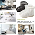 Miniatyrbild 4 av 5: Varma tofflor dam Homeboots 39-40 C Grau