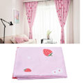 Miniatyrbild 1 av 8: Kawaii Jordgubbstryck Queen Size Sänglakan, Jordgubbsmönstrad Sängkläder Set för Vardagsrum Sovrum Matsal (Rosa)