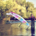 Miniatyrbild 6 av 7: 3D Ögon Livslik Konstgjord Krok Lockbete Leurre Bete Crankbait Fiskeredskap (Färgglatt)