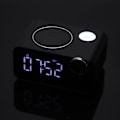 Miniatyrbild 6 av 6: Multifunktionell Bluetooth Väckarklocka, Digital Klocka med Högtalare för Sovrum, Perfekt för Tunga Sovare, Tonåringar och Barn, Stöder Bluetooth