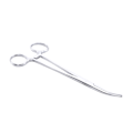 Miniatyrbild 1 av 6: Hemostatiska tänger, miljövänlig precisionsprestanda rostfritt stål låsspärr för kliniska procedurer, tandade käftar som säkerställer greppsäkerhet