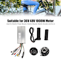 Miniatyrbild 8 av 8: Sinusvåg Kontroller Kit för Elcyklar, Bred Kompatibilitet med Multifunktionell Display, Digitala Displayfunktioner & Utmärkt Värme