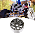 Miniatyrbild 1 av 8: 4st RC Fälgar 2.6 Tum Beadlock RC Hjul Fälg Set för 1/10 RC Bandvagnar Aluminiumlegering 2.9in Diameter 1.5in Tjocklek