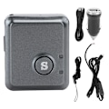 Miniatyrbild 2 av 8: V8S GPS Positionering Inbrottslarm ABS Svart Mikropositionerare Mini Spårningslokaliserare Svart
