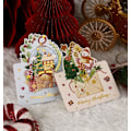Miniatyrbild 4 av 6: 18/12/6-pack Gratulationskort med Kuvert Vän Familj Välsignelse Vykort för Födelsedag Nyår Julgåvor Juldekoration 12 PCS 12 PCS