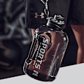 Miniatyrbild 4 av 5: 2,7 l vattenflaska för vandring fitness camping utomhus gym träningsflaska (FMY) Black 2.7L 2.7L