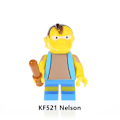 Miniatyrbild 3 av 5: 8 st/set, The Simpsons, Byggklossar Actionfigurer, Fans Samlarobjekt