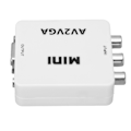 Miniatyrbild 6 av 8: VGA-adapter, Mini AV till VGA-omvandlare för digital displaytransformation med god kompatibilitet