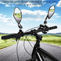 Miniatyrbild 6 av 8: Motorcykel Backspeglar, Anpassad Design Universell Passform för Bred Klar Sikt, Kollisionsresistens & Hållbar Användning, 360 Graders Rotation