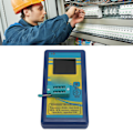 Miniatyrbild 1 av 8: Transistortestare 1,8 tums TFT Färgskärm NPN PNP Autoidentifiering Mosfet Automatisk Kontroll för Testning Detektion Blå