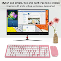 Miniatyrbild 8 av 8: Elegant Trådlöst Tangentbord och Mus Set, Tyst Mus med Justerbar DPI, Ergonomisk Design för Minskad Handbelastning under Användning, Tangentbord i Full Storlek