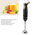 Miniatyrbild 7 av 8: Professionell stavmixer, rostfria blad, portabel mixer, justerbar hastighet för enkel mixning av frukt, barnmat och