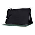 Miniatyrbild 3 av 5: SQBB För Samsung Galaxy Tab A 10.1 (2016) T580 Tower Bike Butterfly Pattern Printed Microfiber Läder Tablet Fodral Vikbar Stand Case P Green