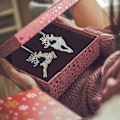 Miniatyrbild 4 av 5: Julgransdekorationer Hängande Juldekorationer Handblåsta Konstprydnader med Rep för Jul Julfest Hemdekorationer Style 4