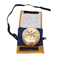 Miniatyrbild 1 av 7: Moxibustion Tank Koppar Moxa Box för Ryggsmärta Muskelstelhet Lindra Moxa Stick Box Hållare
