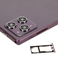 Miniatyrbild 3 av 8: 10.1-tums Tablet för Android 11 2.4G 5G WIFI 8GB 128GB Octa Core Processor Främre 8MP Bakre 20MP 8800mAh 4G Samtal Tablet Lila 100-240V EU-kontakt
