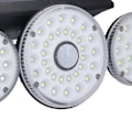 Miniatyrbild 5 av 8: Justerbara Spotlights Utomhus Solcellslampor, Rörelsesensor Säkerhetslampor med Fjärrkontroll Solcellsdrivna Strålkastare för Förbättrat Utomhusskydd