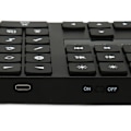Miniatyrbild 3 av 8: Ergonomisk Bluetooth-numerisk knappsats för förbättrad enhandsmanövrering, hudvänliga material, kompakt design för sömlös integrering i din arbetsyta