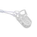 Miniatyrbild 5 av 8: Förvaringslösning för öronproppar, slitstarkt silikonplastmaterial, anti-tappsnodd, ventilerade öronproppar minskar tryck i örat, transparent design för dagligt bruk