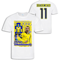 Miniatyrbild 2 av 4: Zlatan Ibrahimovic t-shirt med Return of the king tryck White 158cl / 12-13år White 158cl / 12-13år