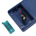 Miniatyrbild 5 av 8: Transistortestare 1,8 tums TFT Färgskärm NPN PNP Autoidentifiering Mosfet Automatisk Kontroll för Testning Detektion Blå