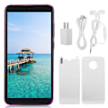 Miniatyrbild 2 av 7: MIQOO Mate33 Ansiktsigenkänning 6.1in Fullskärm Dubbla Kort Dubbel Standby Smartphone 3+32g Lila 100-240V (US)