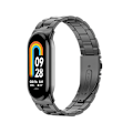 Miniatyrbild 2 av 5: Metallrem för Xiaomi Mi Band 8 Svart Sort
