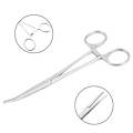 Miniatyrbild 3 av 6: Hemostatiska tänger, miljövänlig precisionsprestanda rostfritt stål låsspärr för kliniska procedurer, tandade käftar som säkerställer greppsäkerhet